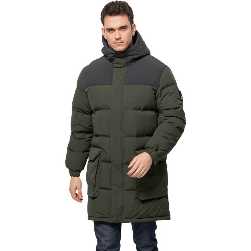 Jack Wolfskin Mens Alex Long Down Jacket-5